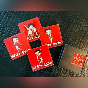 Betty Boop Glass Coasters
